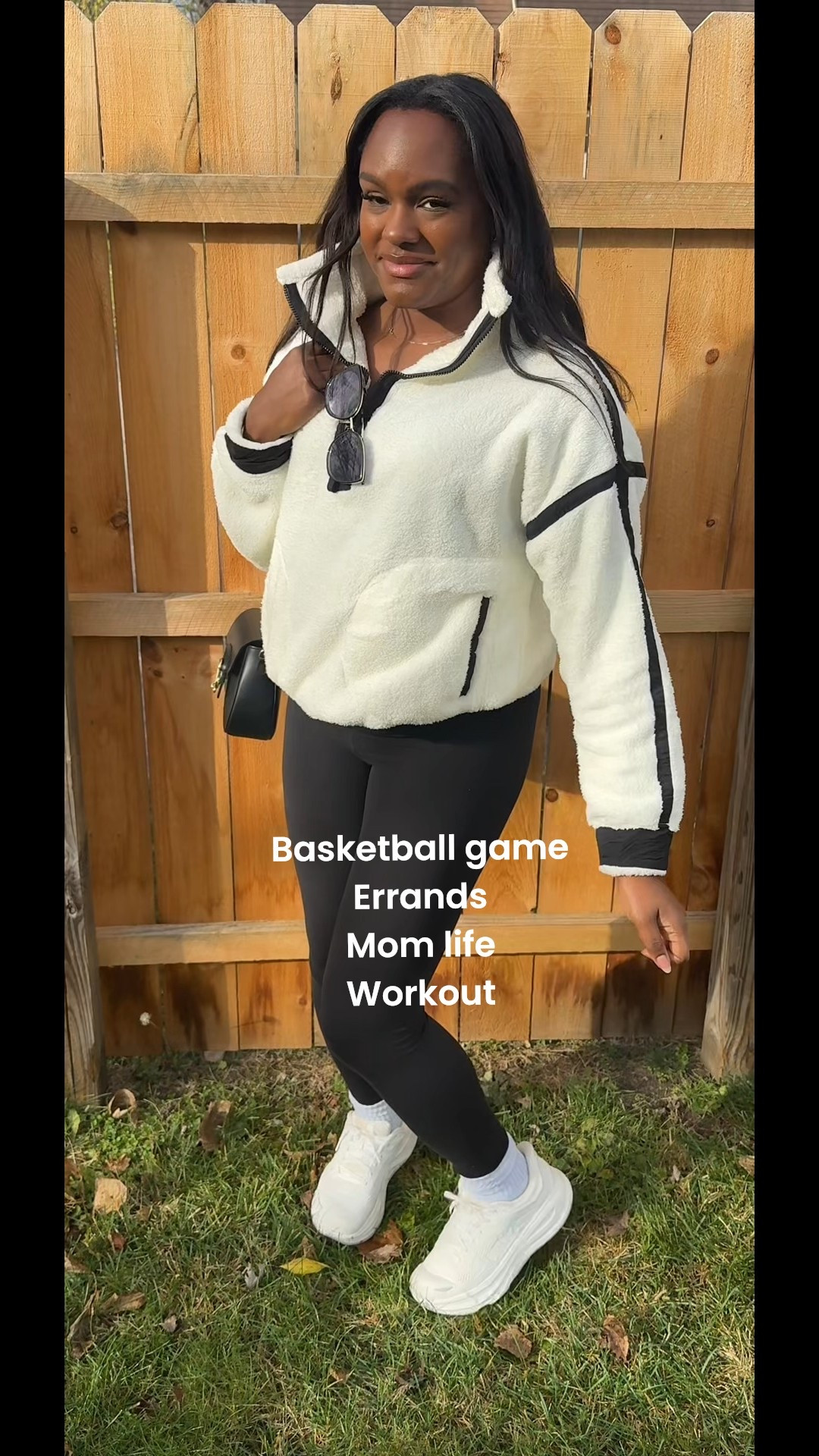 If you’re a day-at-home-but-still-running-everywhere mom 🙋🏾‍♀️this outfit is IT.
Kids’ basketball game ✔️
Errands ✔️
Quick workout ✔️
Back home to do it all again ✔️

This half-zip is extremely cozy and the perfect “I want to look put together but feel like I’m in pajamas” piece. I sized up to a large for that extra-comfy, roomy feel and I’m so glad I did — long sleeves, soft fabric, and zero fuss. Linked everything for my busy moms who still want cute + functional. 💛

#LTKFinds #LTKSale #LTKfit #LTKmom #outfitinspo #momoutfits #momstyle #athleisurestyle #errandoutfit #basketballmom #gymoutfitideas #cozyfashion #quarterzip #casualstyle #comfortablefashion #everydayoutfit #stayathomemomlife #busymomstyle #momlifeootd #affordablefashion #athleticwear #LTKunder50 #LTKunder100 #winteroutfitideas #LTKcurves #LTKessentials #LTKoutfits #shoppingmoms #LTKSeasonal #momroutine #LTKActivewear #dailyoutfit

#LTKootd #LTKMidsize #LTKmomlife