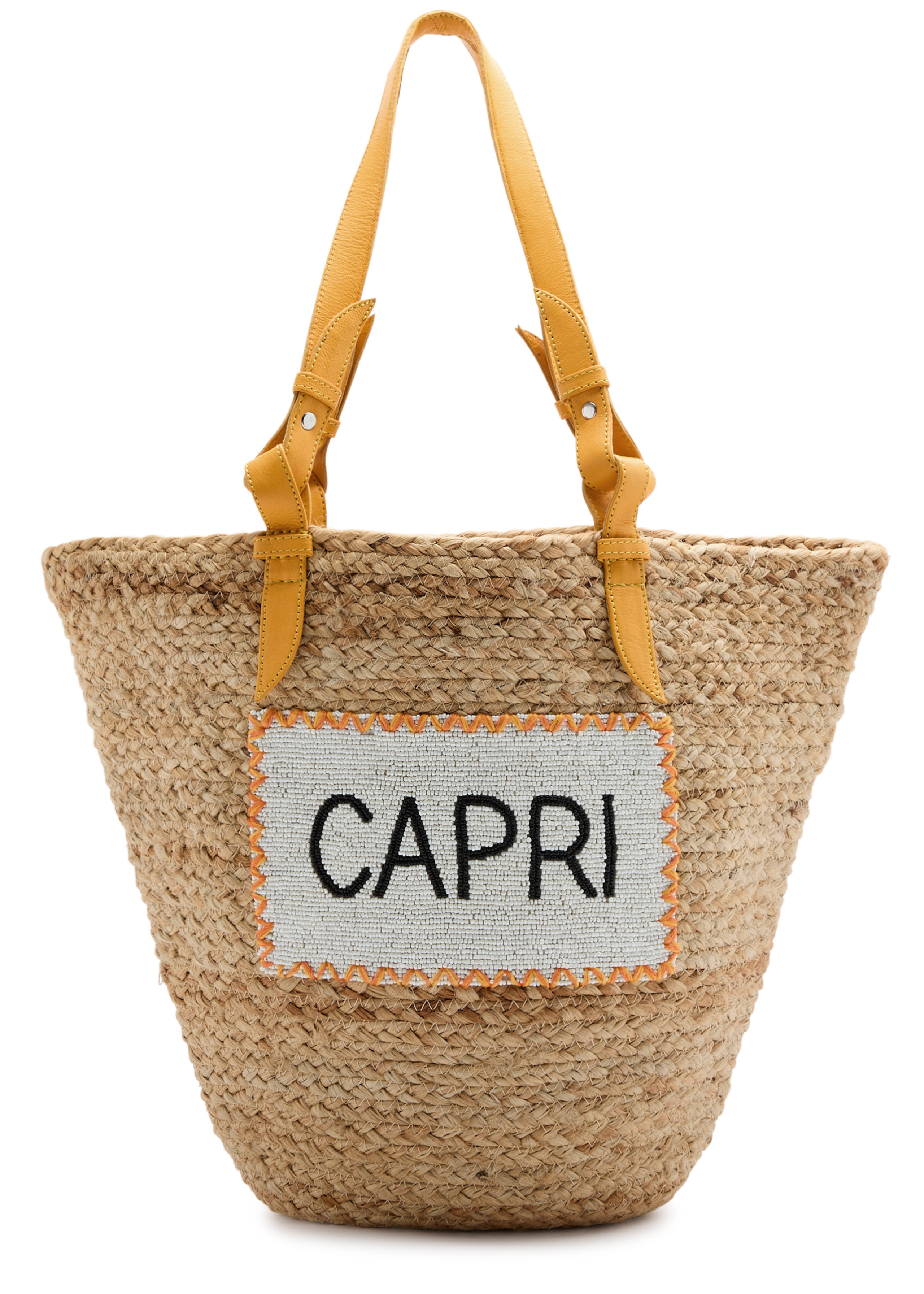 Capri straw tote | Harvey Nichols