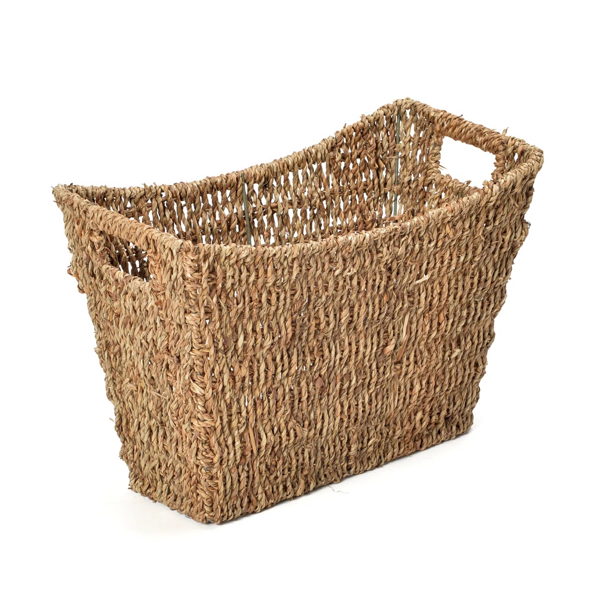 Seagrass Iron Free Standing Magazine Rack | Wayfair UK