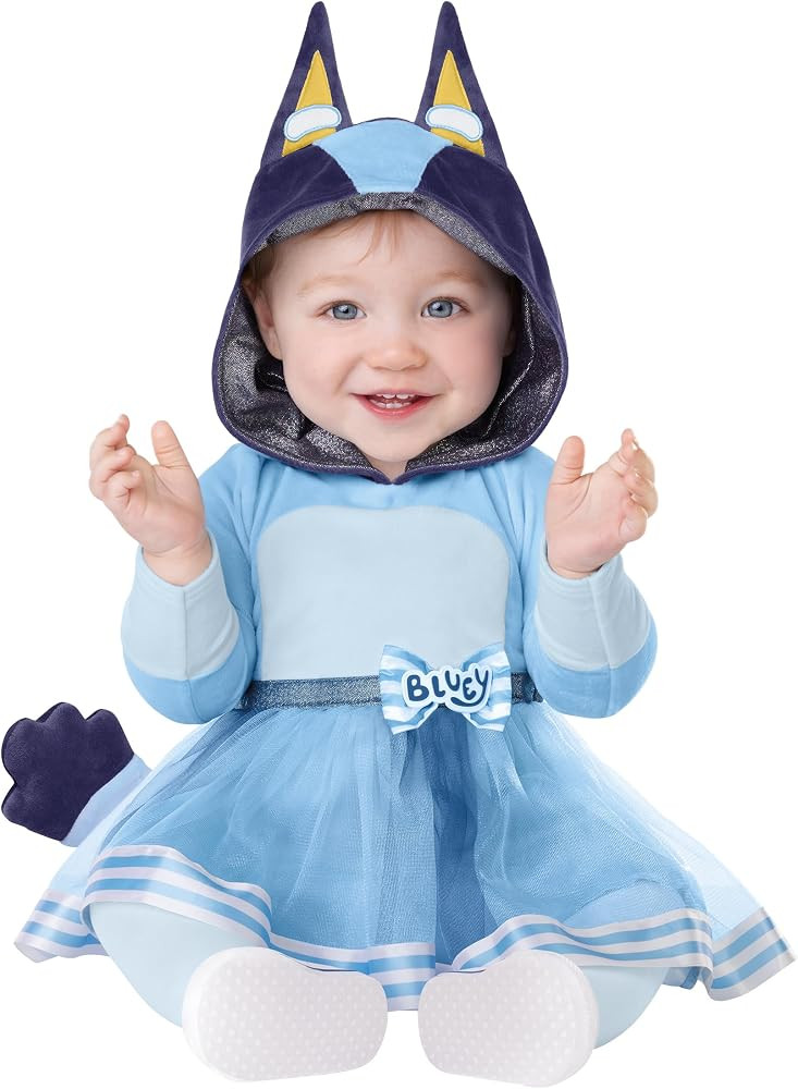 Spirit Halloween Bluey Baby Dress Costume | Officially Licensed | Family Group Costumes | Baby Di... | Amazon (US)