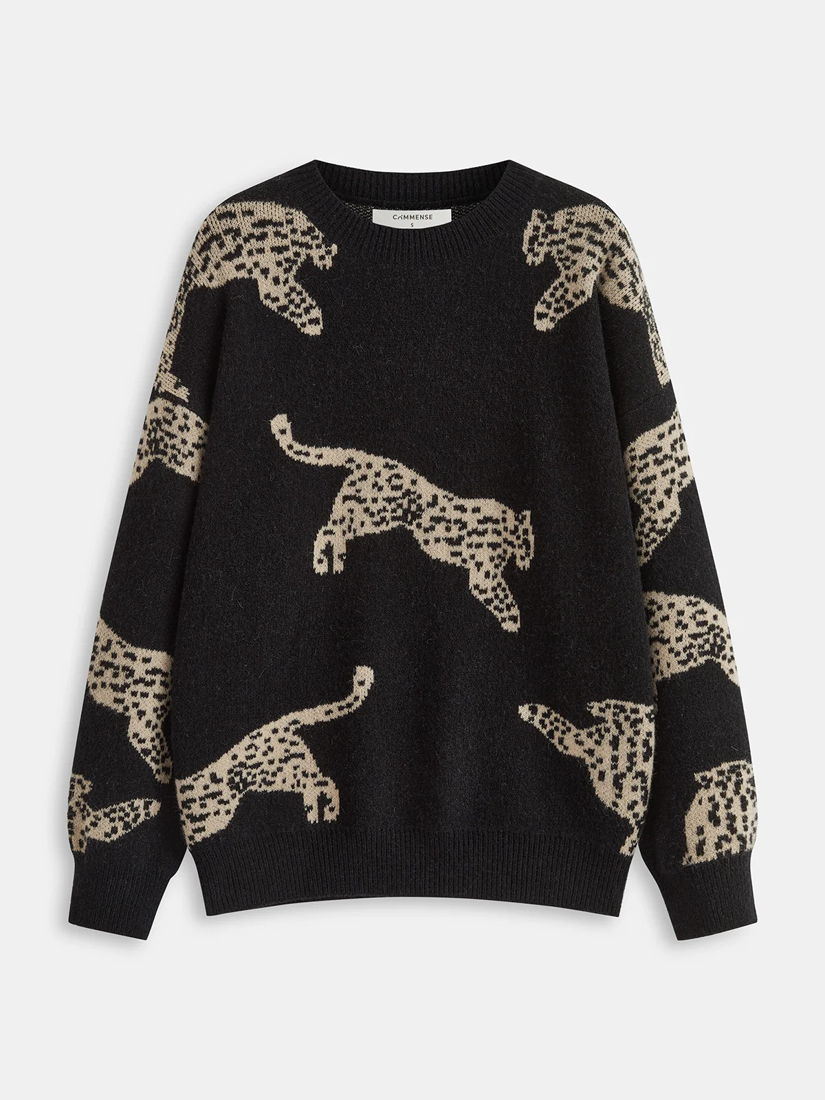 Leopard Print Sweater | Commense