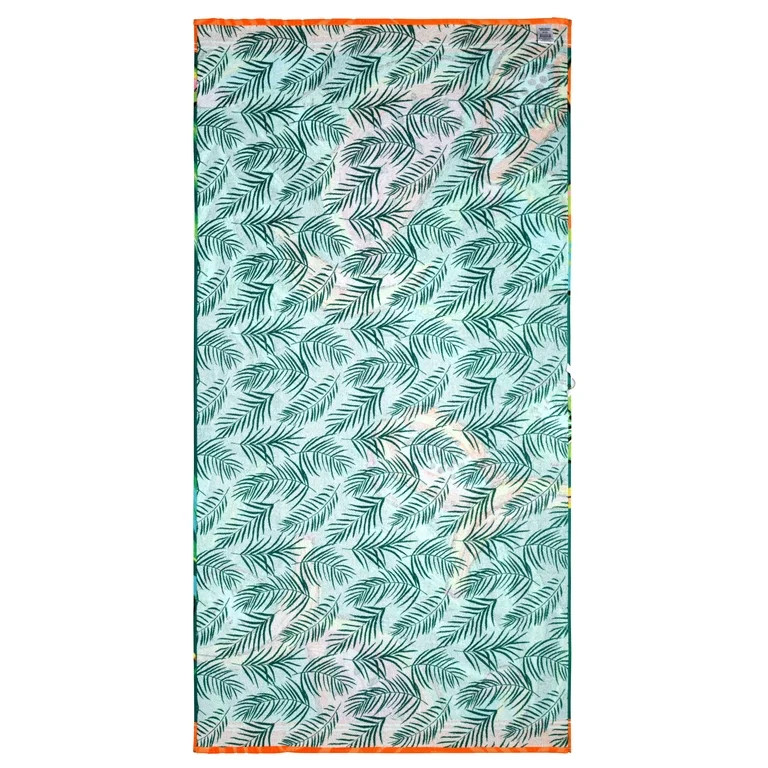 Better Homes & Gardens Cotton Blend Blend Beach Towel, 72 x 38 in, Fruit Reverse Print | Walmart (US)