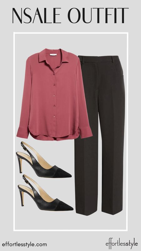 Love this gorgeous blouse in rose for a sophisticated workwear look via the NSale!

#LTKworkwear #LTKxNSale #LTKSeasonal