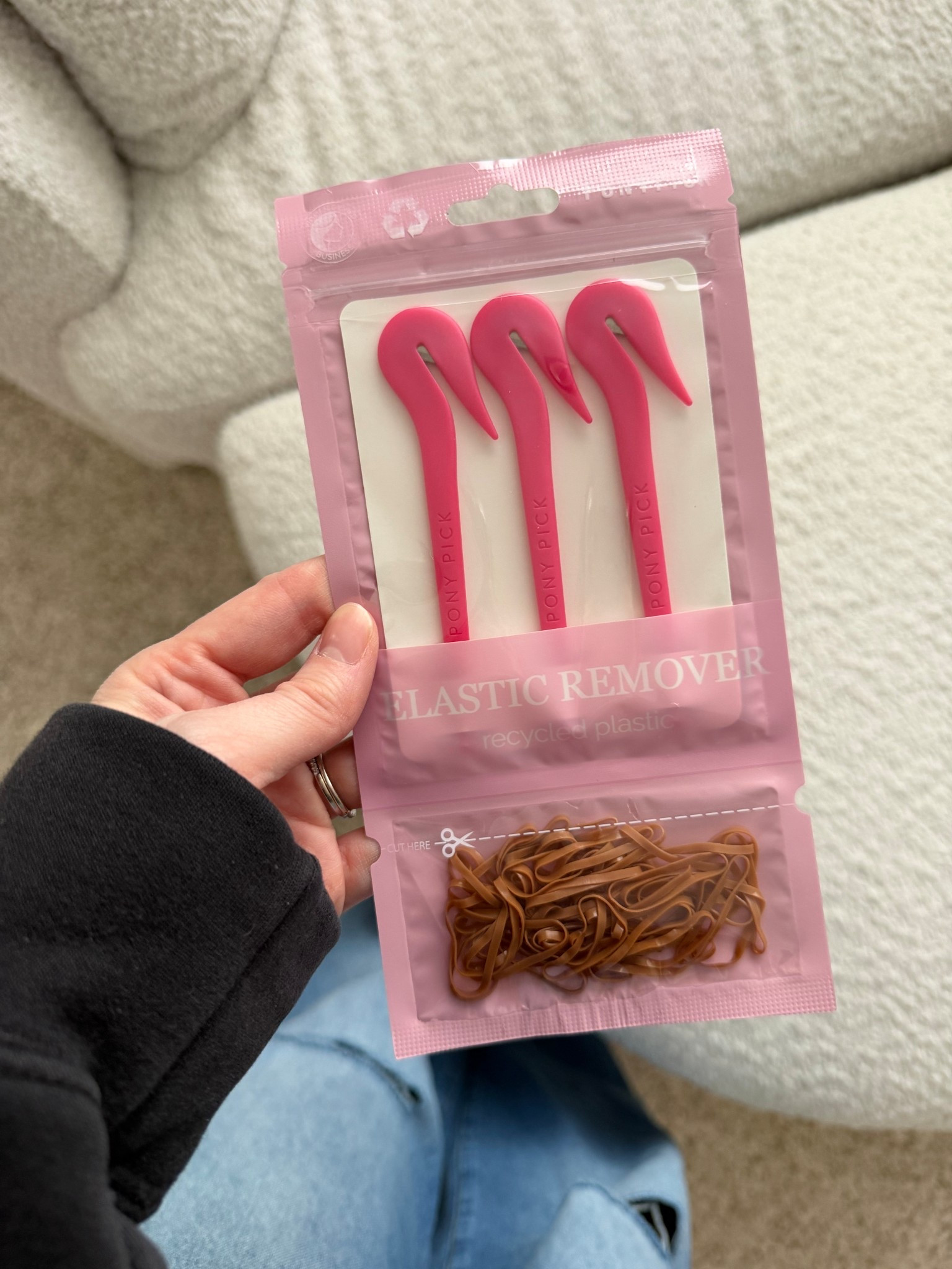 These picks from @theponypick are so helpful in getting my elastics out after braiding mine and my daughters hair! Pain free and doesn’t harm our hair either 🥰

#LTKBeauty #LTKmorningroutine #LTKmomlife