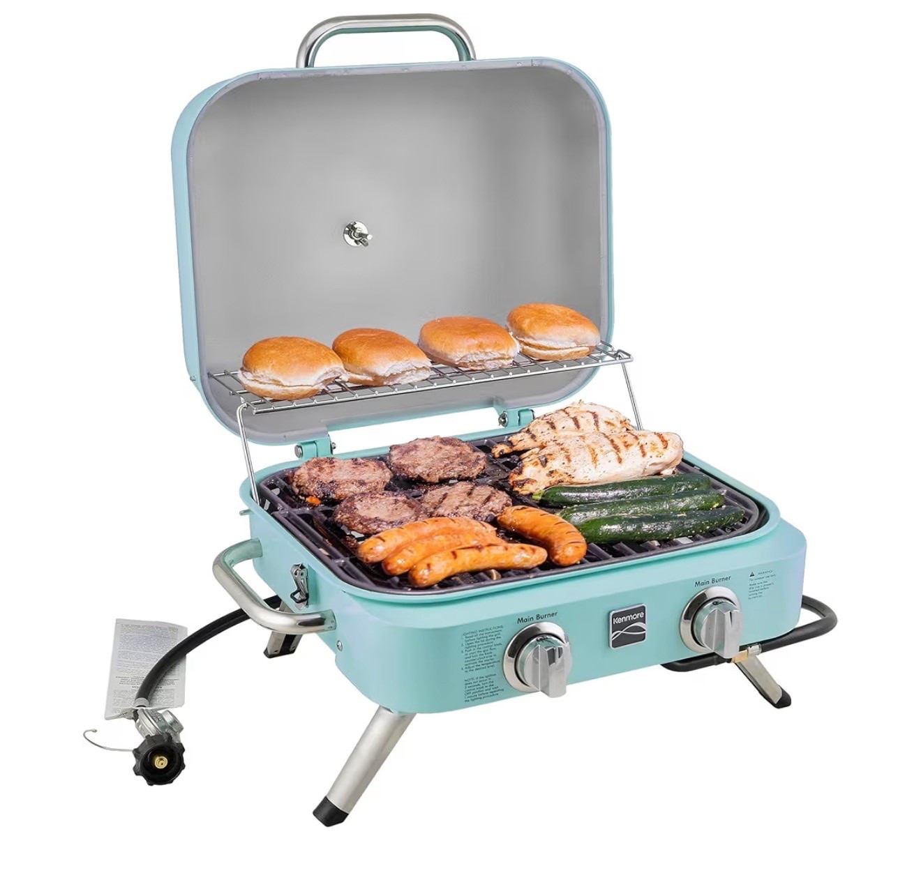 Kenmore 2-Burner Portable Tabletop Retro Gas Grill

#LTKgrwm #LTKdayinmylife #LTKselfcare