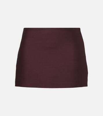 Jett wool and silk miniskirt | Mytheresa (US/CA)