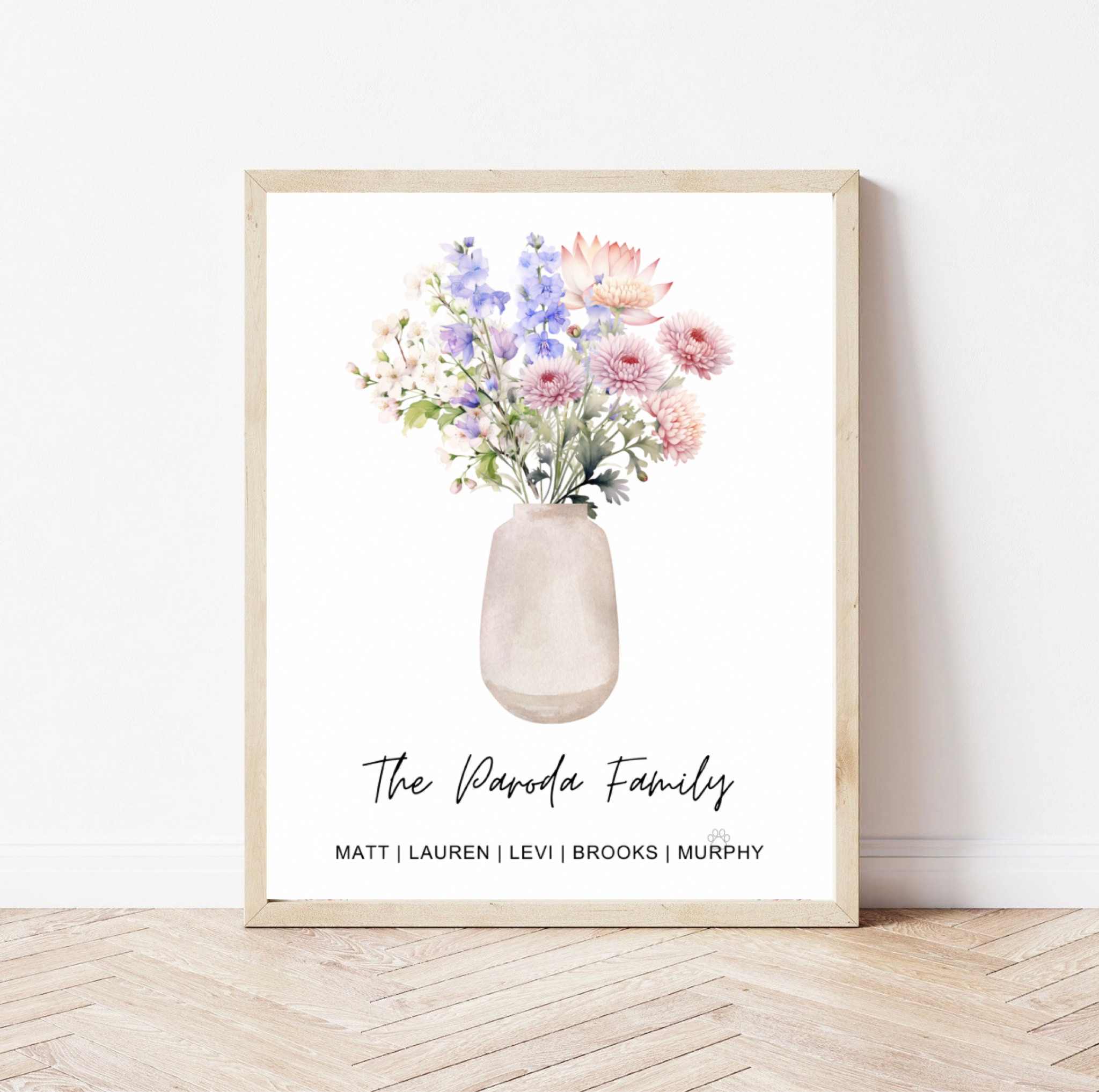 Personalized with your family’s birth flowers 💐

#LTKFamily #LTKHome #LTKSaleAlert