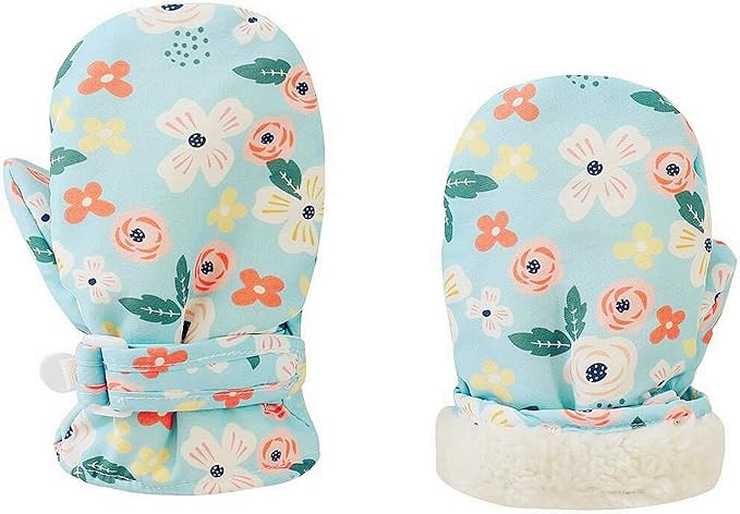 Slivery Color Toddler Gloves Kids Mittens Winter Warm Lined Fleece Gloves Waterproof Snow Baby Mi... | Amazon (US)