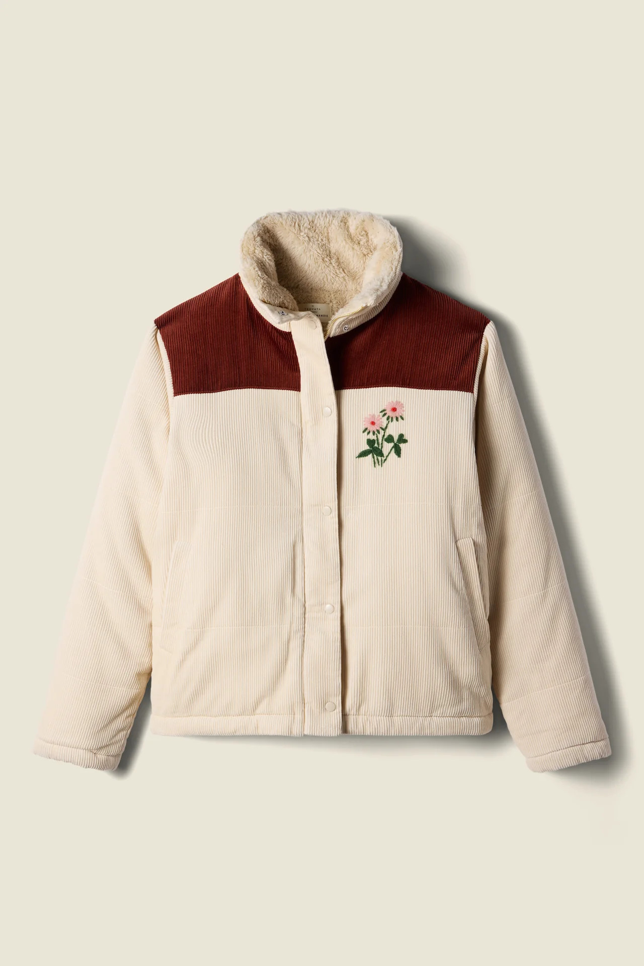 Wren Puffer Coat Oat | TROVATA