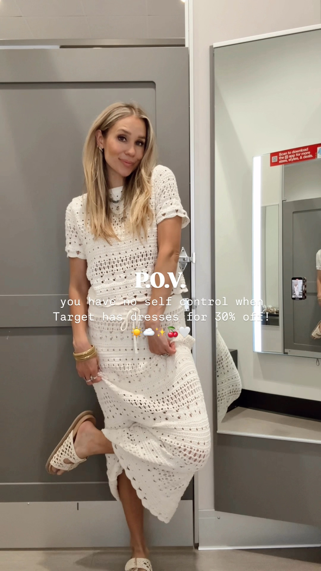 I had no self control in Target today 🫠🛒🌸🙌🏼🤍🔗 perfect for all things spring & summer! ☀️

Wearing xs // one size down from my normal, size s. 

5’5” | 120 lbs | size 4 

#LTKFindsUnder50 #LTKShoeCrush #LTKStyleTip