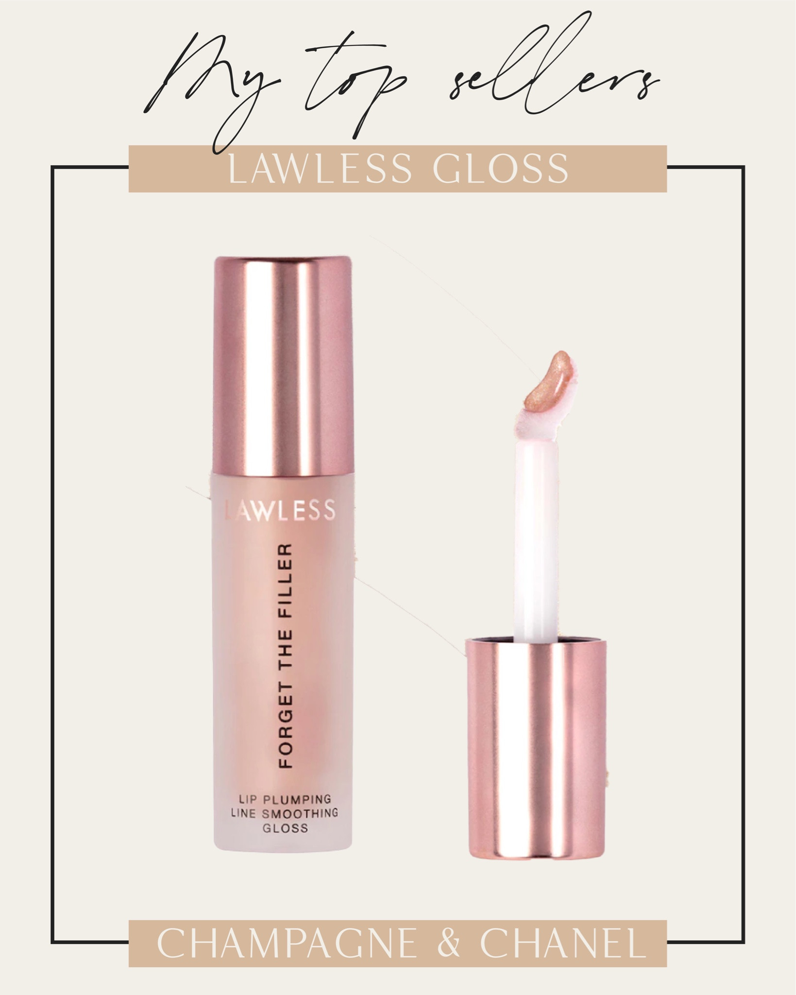 Top sellers - lawless lip gloss 

#LTKBeauty #LTKSeasonal #LTKFindsUnder50