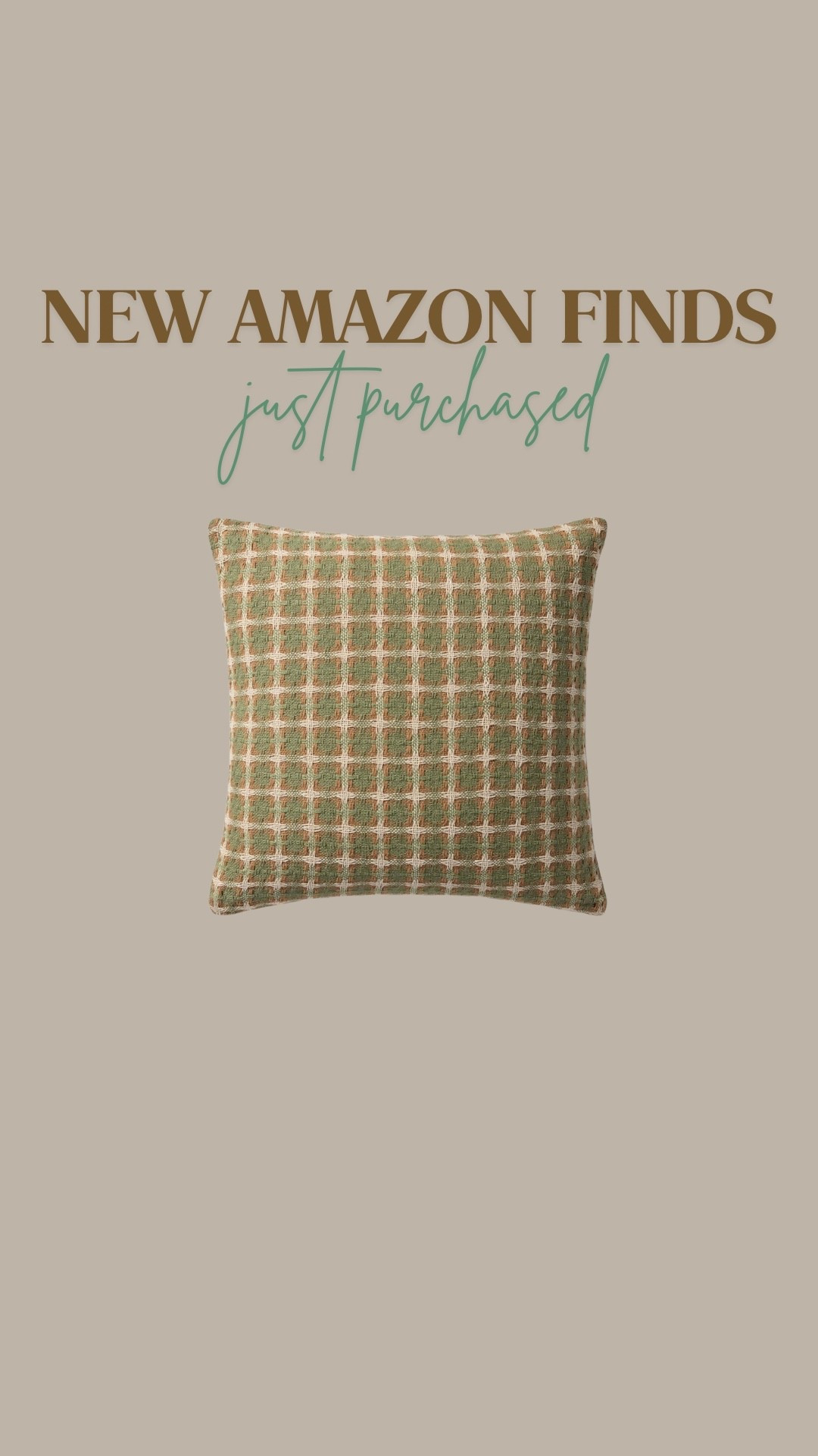 New Amazon find! Just purchased this pillow

#LTKHome #LTKSaleAlert #LTKstorytime