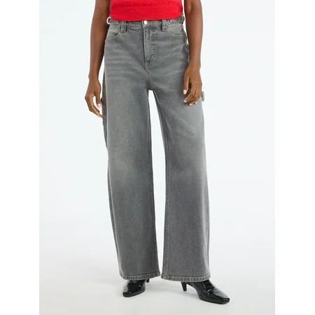 Scoop Women s Barrel Carpenter Jeans Sizes 0-20 | Walmart (US)