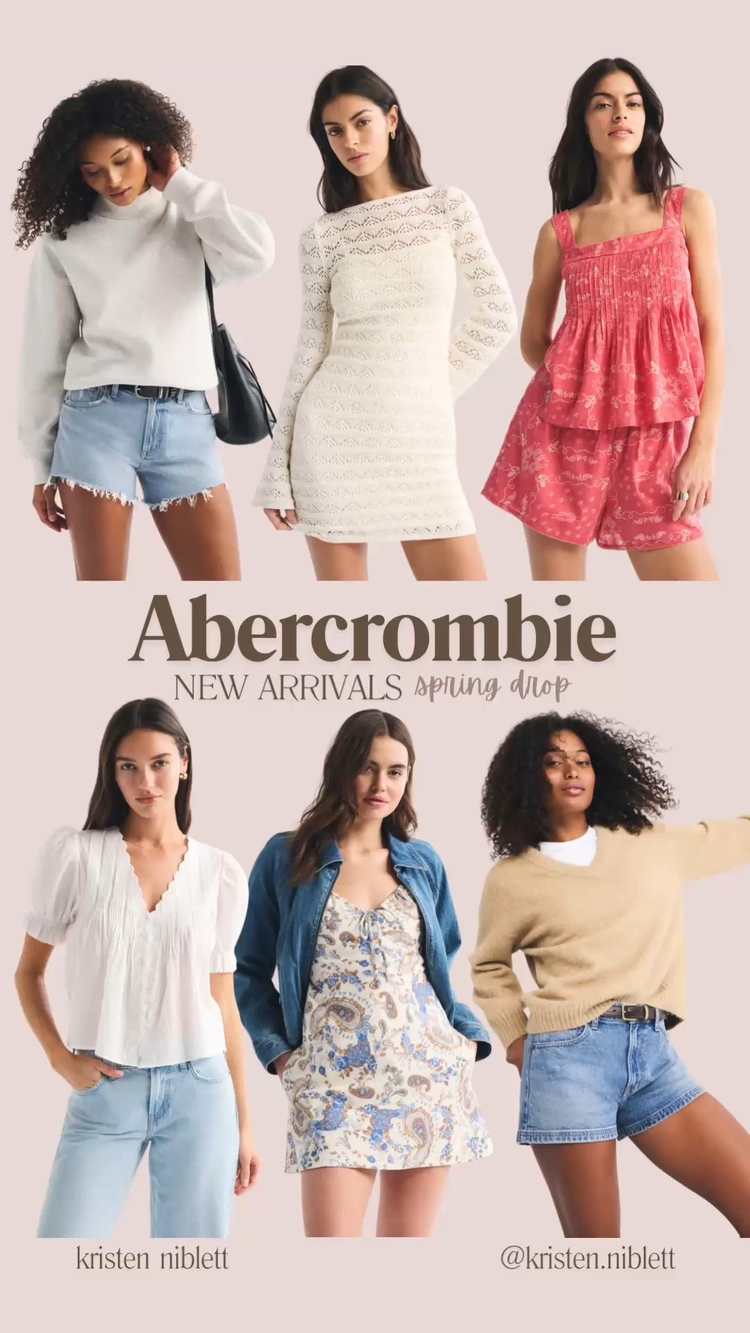 Abercrombie NEW arrivals! Such cute spring pieces that are a must! 

#LTKSaleAlert #LTKSeasonal #LTKootd