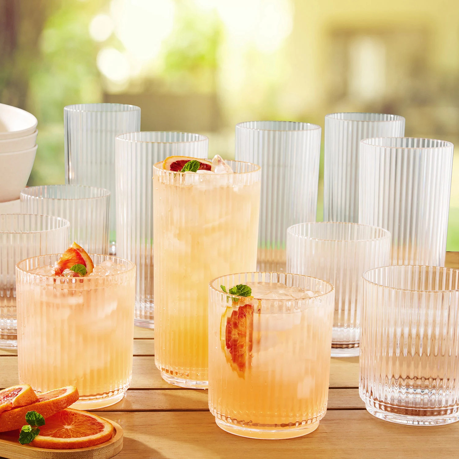 Member's Mark Acrylic 12-Piece Drinkware Set (Assorted Colors) | Sam's Club