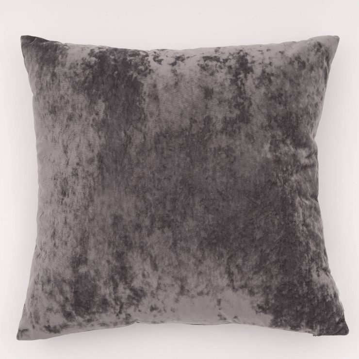 20"x20" Oversize Soft Crushed Velvet Square Throw Pillow - freshmint | Target