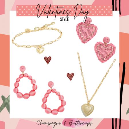 💘Valentines day is coming up! I love these pieces to add a little 💗 to your look!

#valentines #valentinesday #valentinesdayjewelry 

#LTKsalealert #LTKSeasonal #LTKGiftGuide