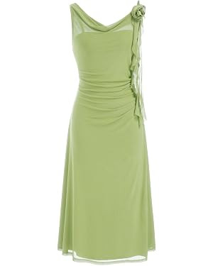 CIDER Women's Formal Wedding Guest Dress Floral Mesh Ruffle Cocktail Dress Summer Maxi Dresses Tr... | Amazon (US)
