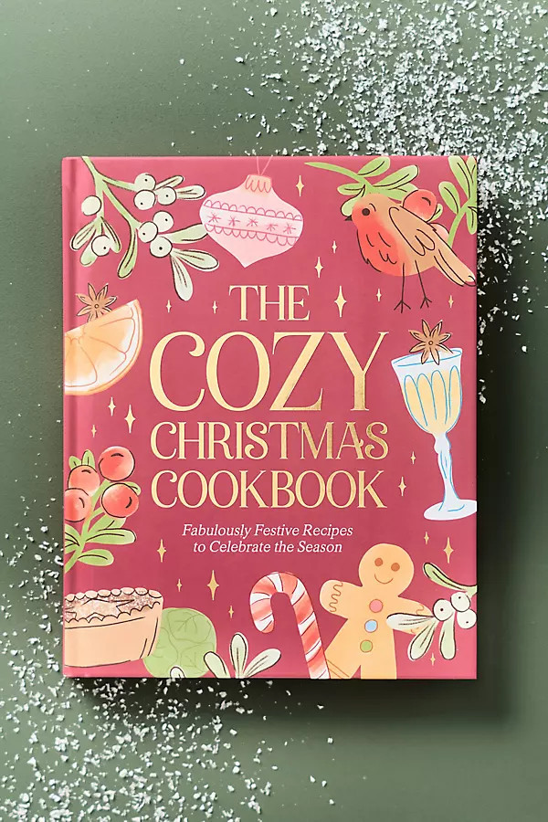 The Cozy Christmas Hardcover Cookbook | Anthropologie (US)
