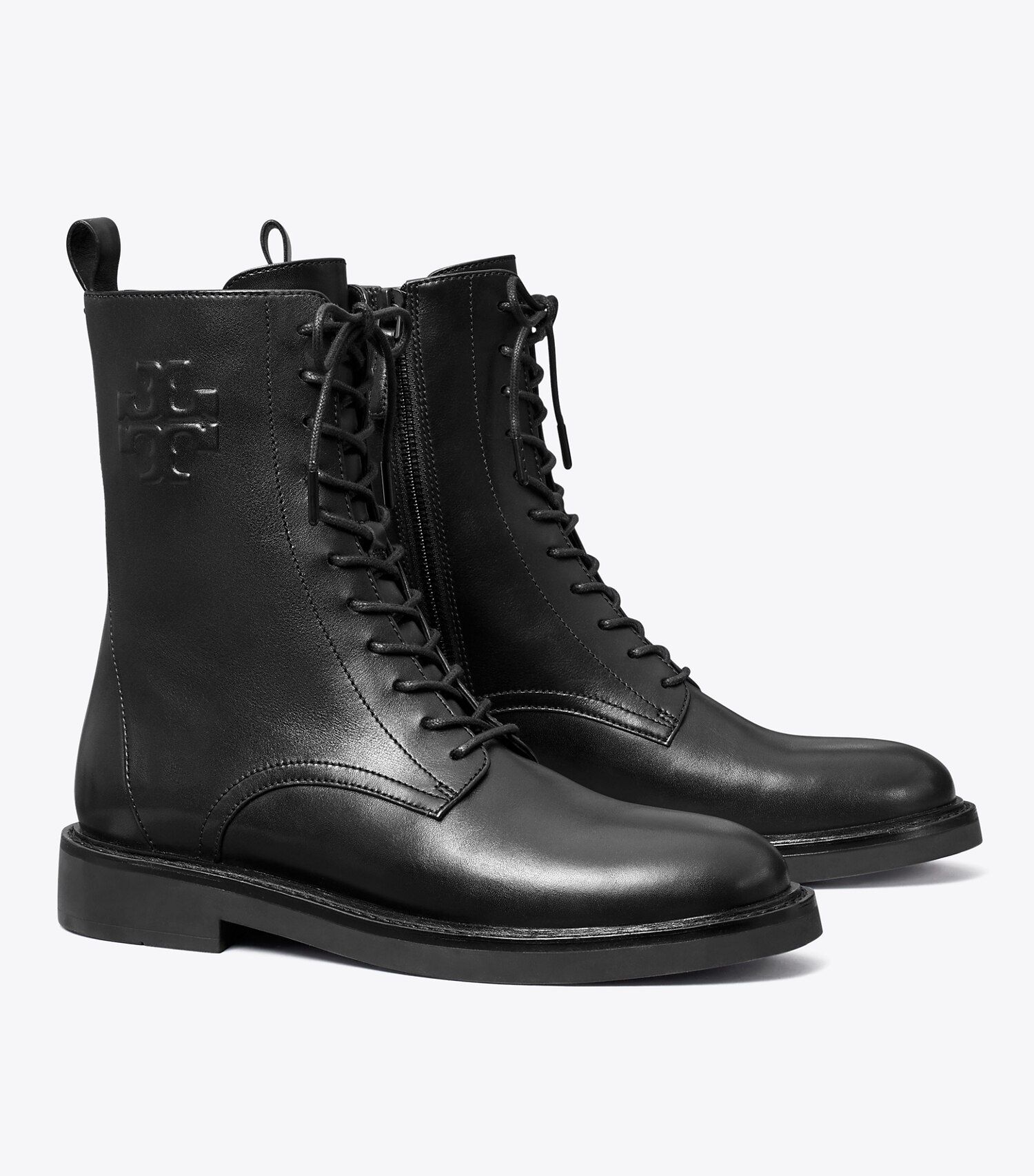 Double T Combat Boot: Women's Designer Ankle Boots | Tory Burch | Tory Burch (US)