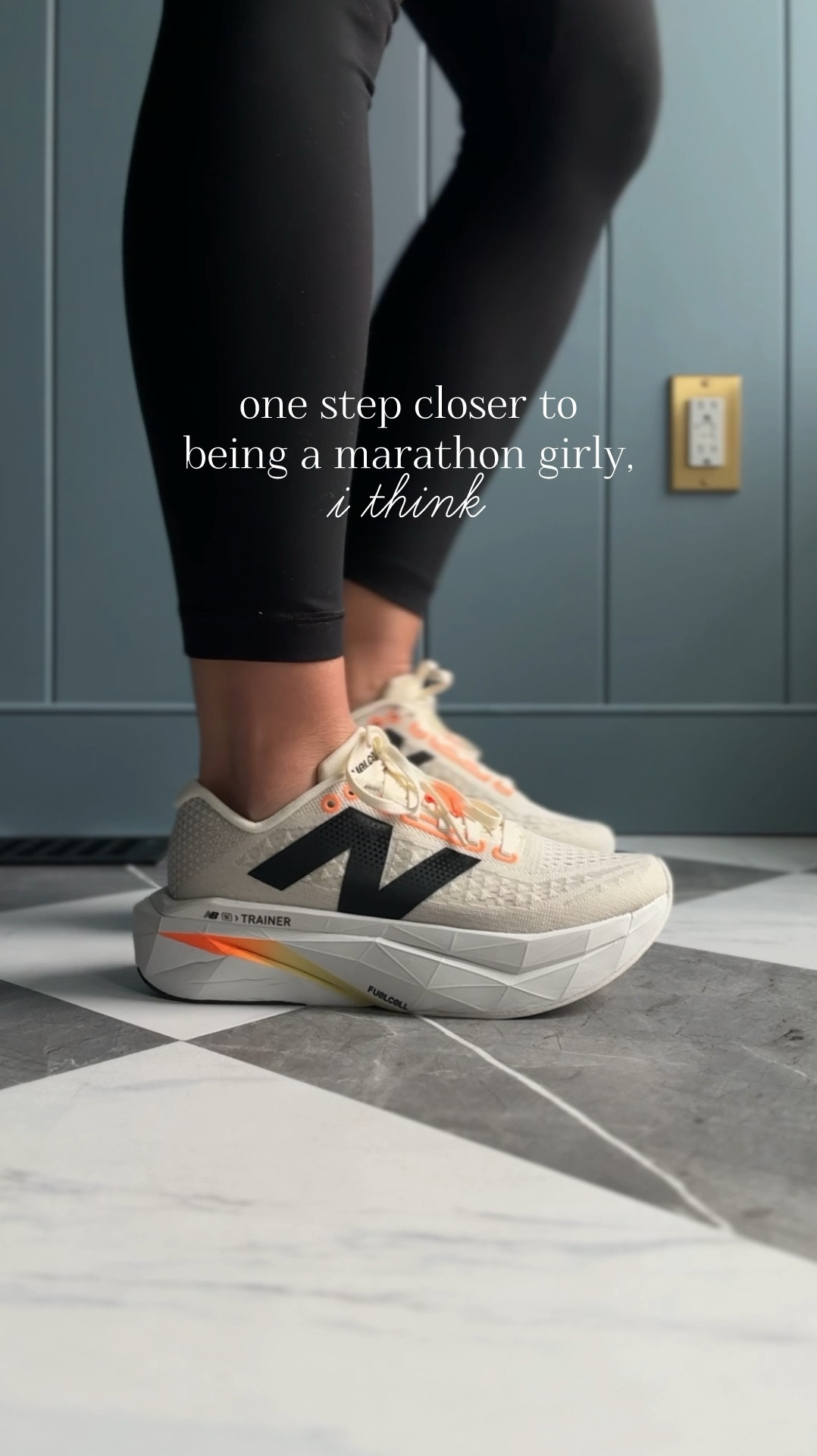 First pair of running shoes for my FIRST EVER MARATHON! Next step, start running 🏃🏻‍♀️ 

Running shoes, peel and stick tile 

#LTKSeasonal #LTKActive #LTKShoeCrush