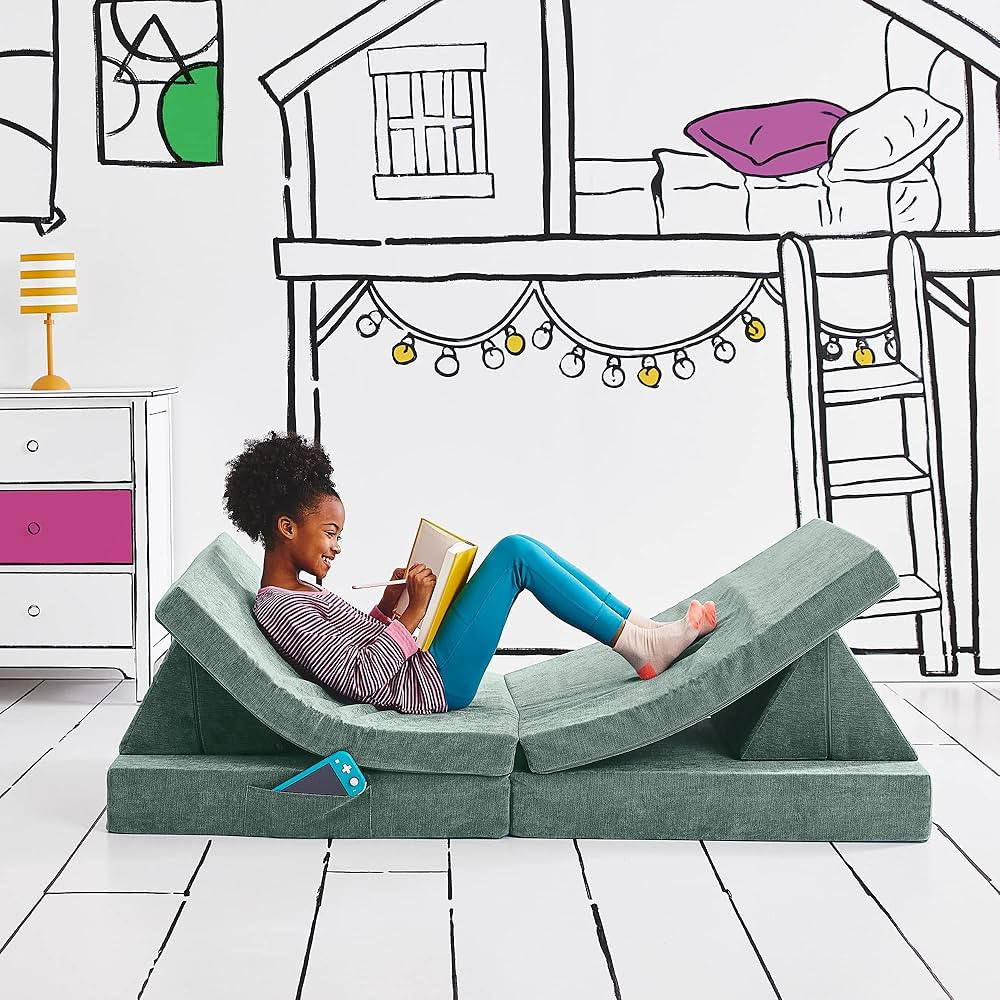 Yourigami Play Sofas, Green Meadows | Amazon (US)