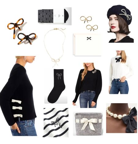 Bow Obsession, Activated ✨🎀
… I have always loved them but I am so appreciating their current ✨moment✨! 

Wore this beret in NYC this week to lots of kind words and need to grab the rights and the side bow sweater at LEAST! 🎀🎀🎀

#bow

#LTKstyletip #LTKGiftGuide #LTKfindsunder100