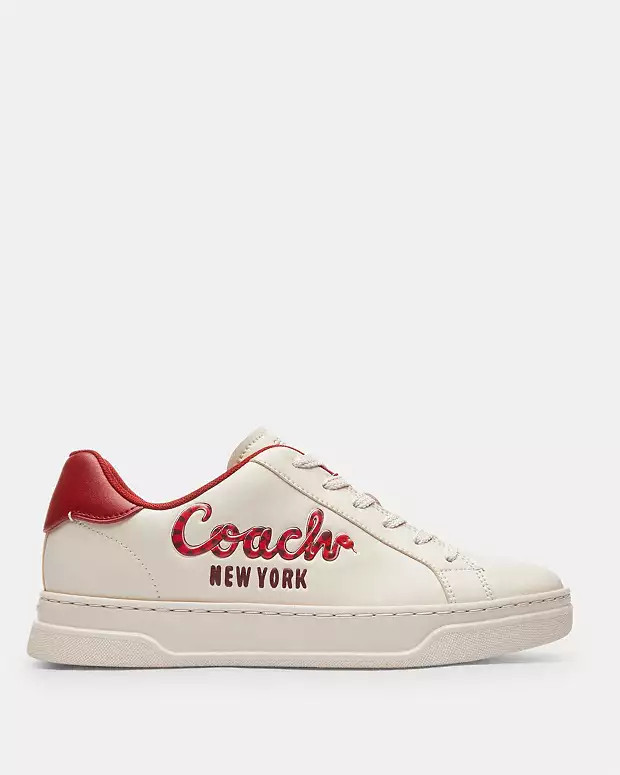 New Year High Line Sneaker With Coach Snake Script | Coach (US)