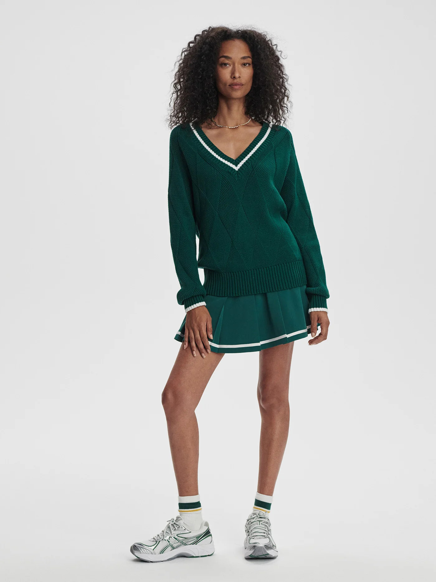 Ray Diamond V-Neck Knit | Varley US