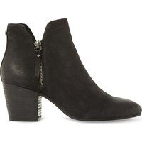 Steve Madden Ladies Black Winner Leather Ankle Boots, Size: EUR 36 / 3 UK WOMEN | Selfridges