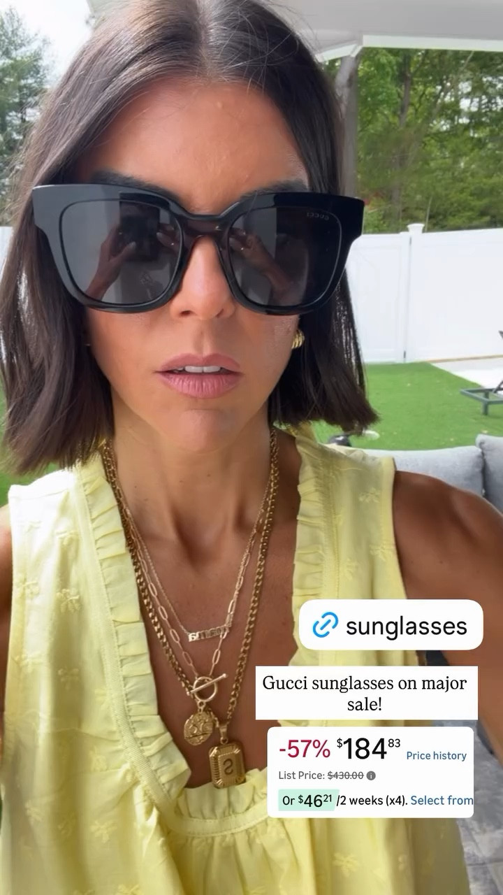 Gucci sunglasses on major sale!