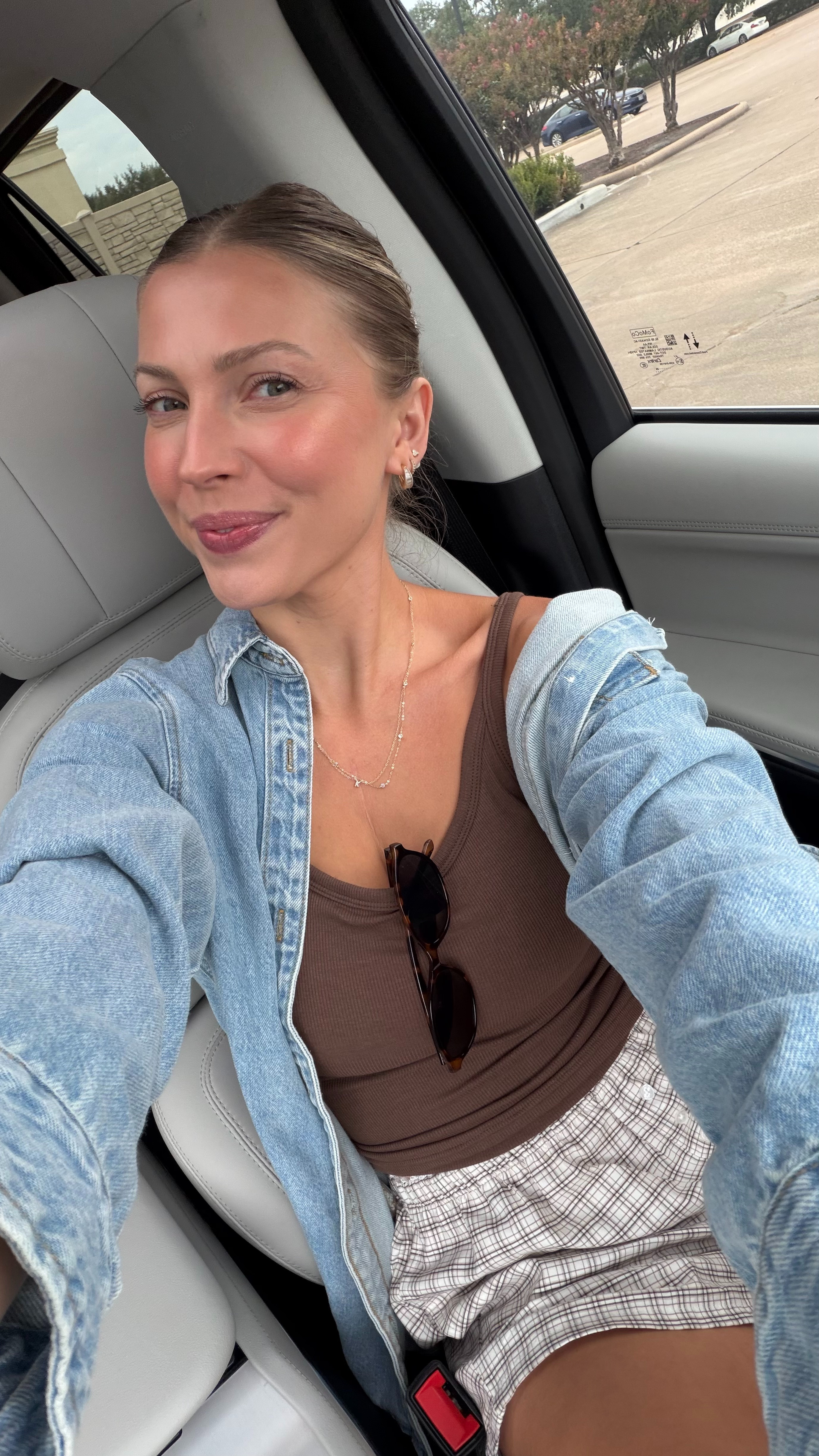 Cute, casual everyday mom ootd | S in bra tank, XS in boxers 

 #LTKootd #LTKmomlife