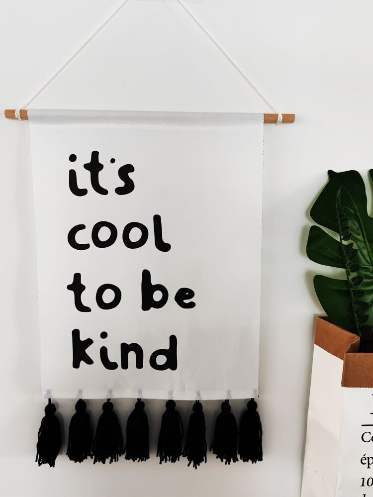 Kids Slogan Graphic Wall Hanging | SHEIN
