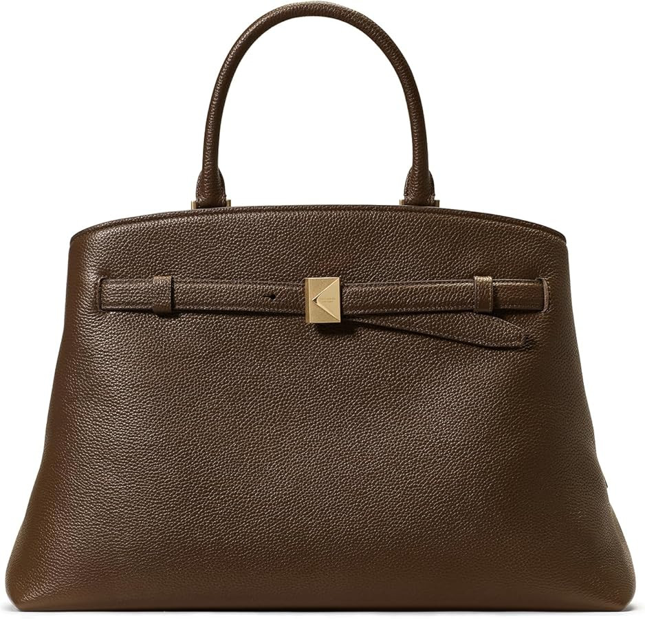 kate spade new york womens Deco Pebbled Leather Large Satchel | Amazon (US)