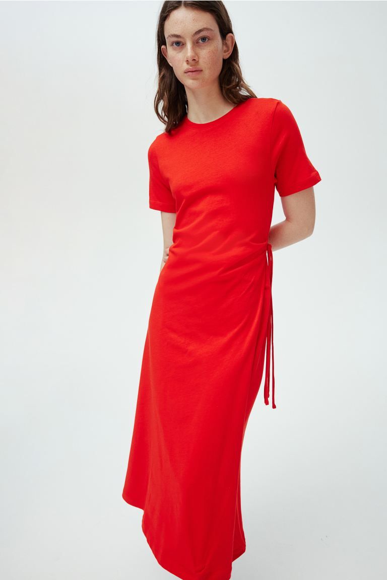 Wrapover T-shirt Dress | H&M (US + CA)