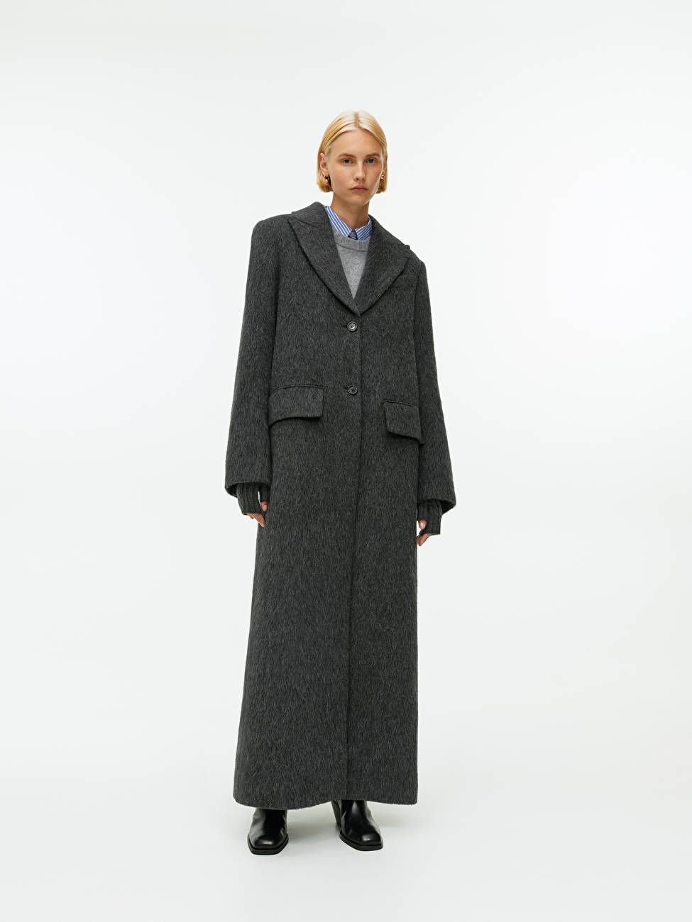 Full-Length Wool Coat | ARKET