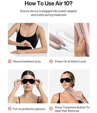 ULIKE Air10 Ice Cooling IPL Hair Removal Device | Dillard's | Dillard's