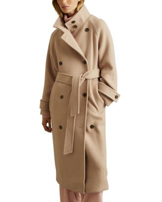 Prim Double Breasted Coat | Bloomingdale's (US)