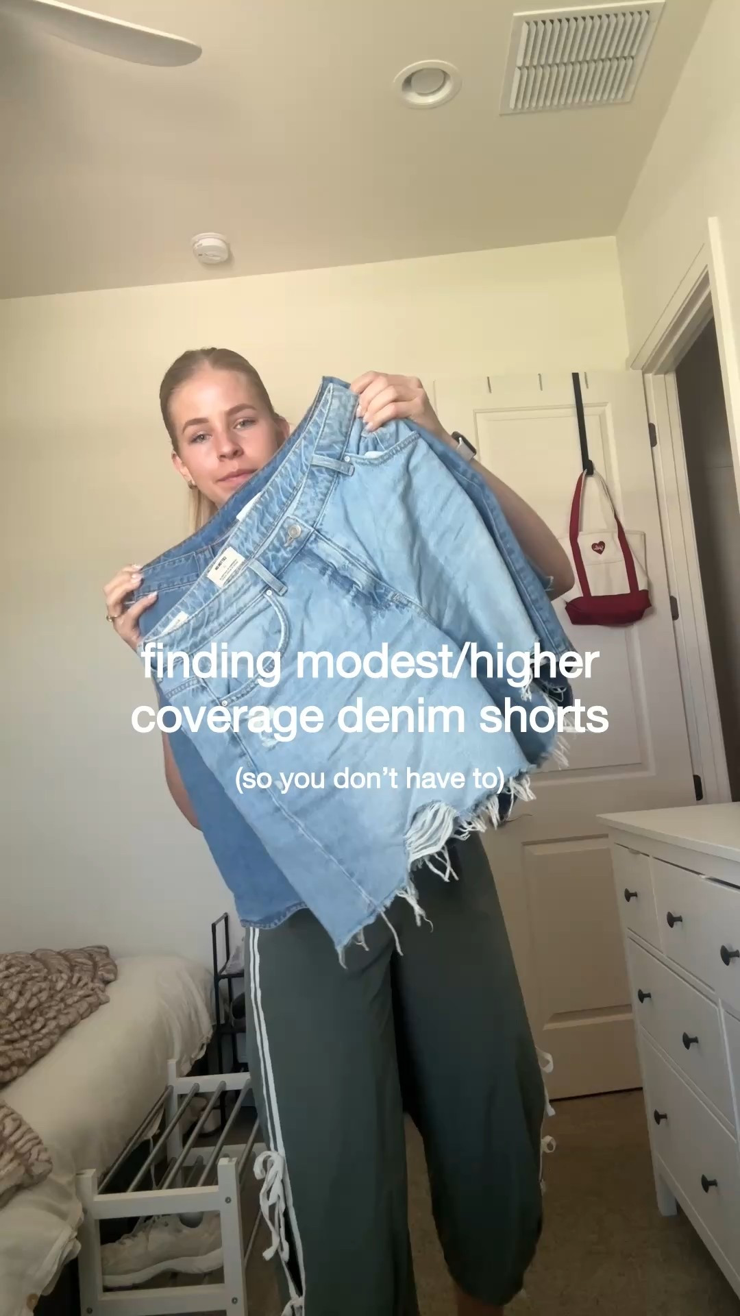 Garment friendly/modest/higher coverage shorts for the summer! EMILYFULLER saves $ from love Olive co!