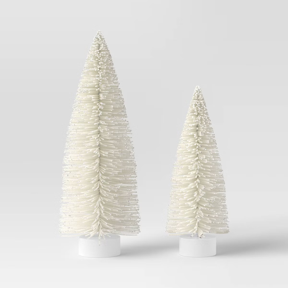 2ct Christmas Lit Sisal Tree White - Wondershop™ | Target