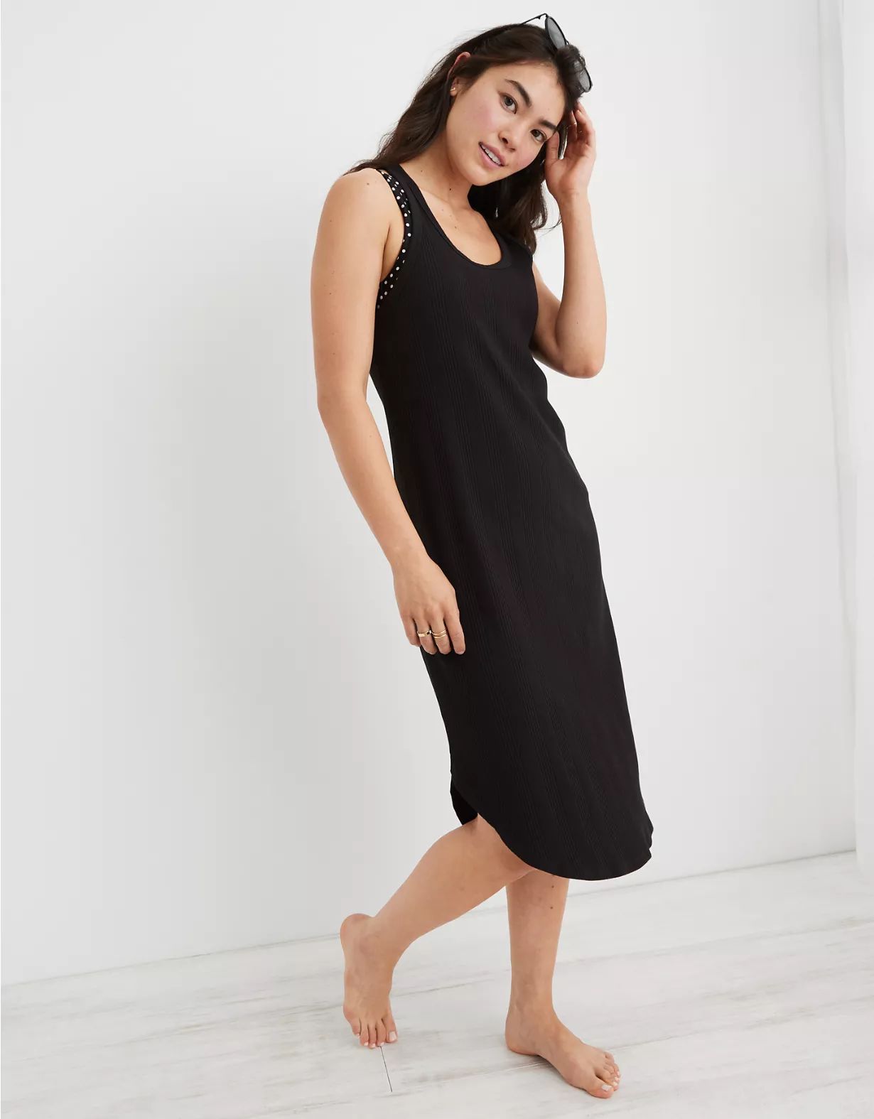 Aerie Ribbed Midi Cover Up | American Eagle Outfitters (US & CA)