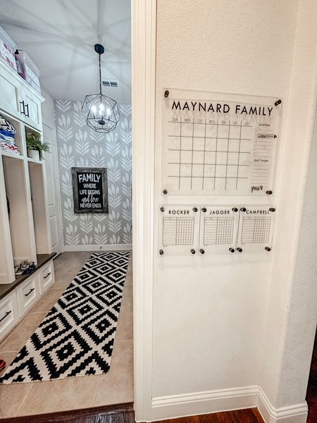 Family calendar and chore charts for the kids! Acrylic calendar and planner  

#LTKFindsUnder50 #LTKFamily #LTKHome