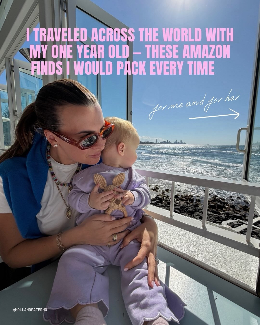 amazon travel essentials that deserve a permanent spot in my suitcase after going across the world with a one year old !! ✈️💫 comment TRAVEL and I’ll send you all of these