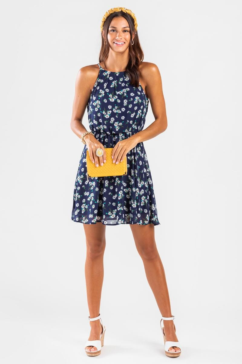 Flawless Daisy Print Dress | Francesca’s Collections