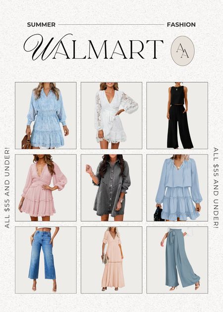 Summer outfits at Walmart- all $55 or under!! Love a lot of these casual dresses for summer! @walmartfashion #walmartpartner #walmartfashion

#LTKStyleTip #LTKSeasonal #LTKFindsUnder50