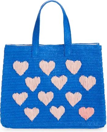 btb Los Angeles Be Mine Straw Tote | Nordstrom | Nordstrom