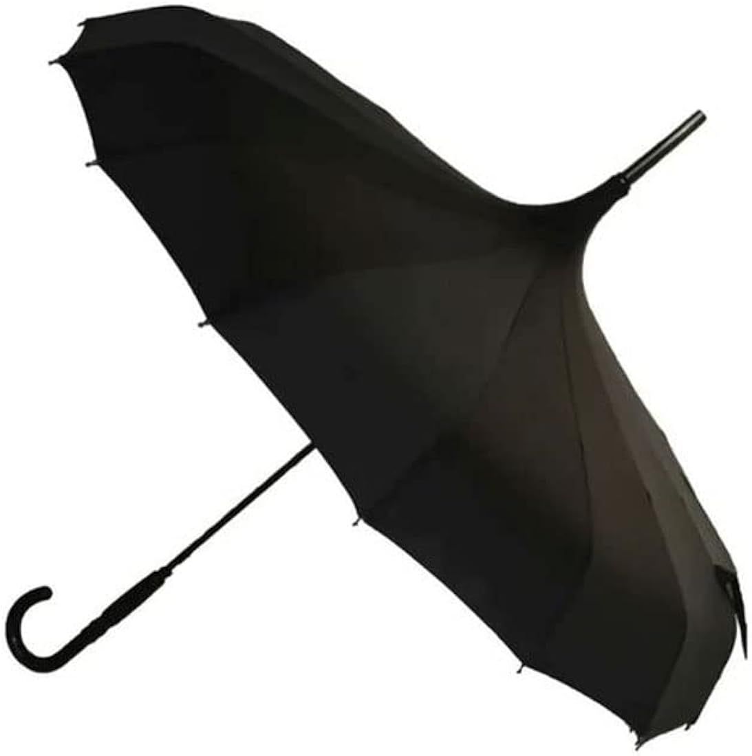 Gothic Black Pagoda Umbrella - Perfect For Rain Or Shine, Ideal For Vampires, Gothic Enthusiasts,... | Amazon (US)