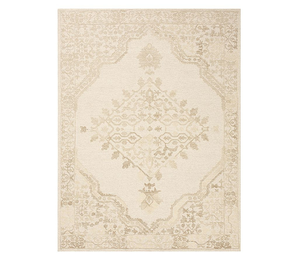 Kenley Hand-Tufted Wool Rug | Pottery Barn (US)