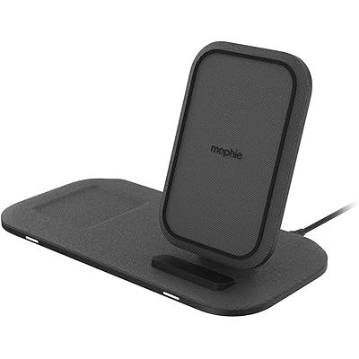 mophie - Universal 3 in 1 Wireless Charging Stand - 7.5W wireless charging stand for iPhone, AirPods | Amazon (US)