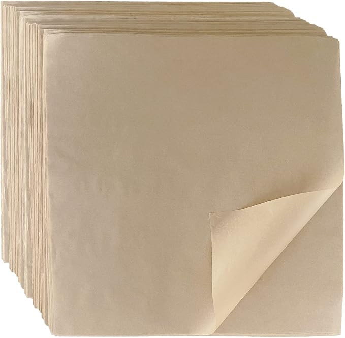 CAMKYDE Deli Paper Sheets 12" X 12" 100PK, Grease Proof Sandwich Wrapping Paper | Amazon (US)